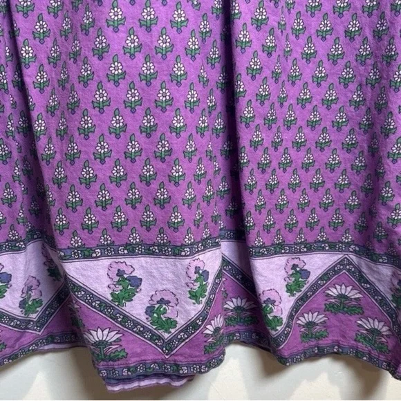 Purple block print shirt - Picture 3 of 12